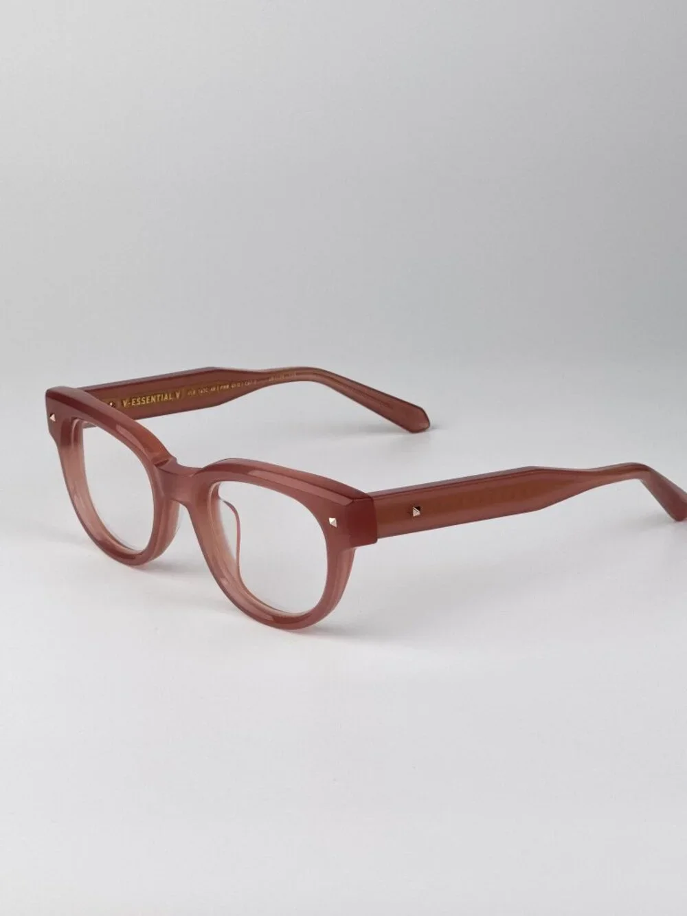 Valentino V-ESSENTIAL-V VLX-163 C Square Eyeglasses – Pink (Unisex)
